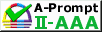 A-Prompt Version 1.0.6.0 &uuml;berpr&uuml;ft. WAI- Stufe 'triple A'